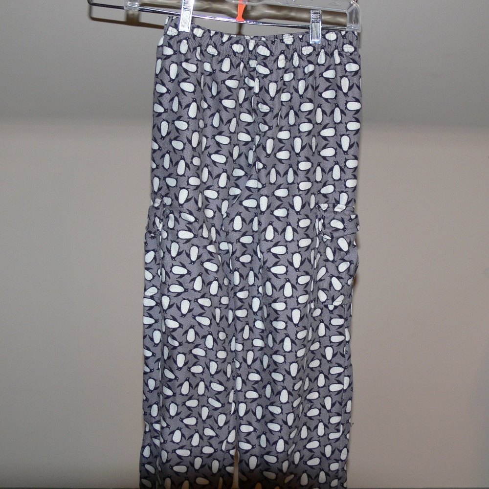 Lands End Kids Penguin Fleece Pajama pants